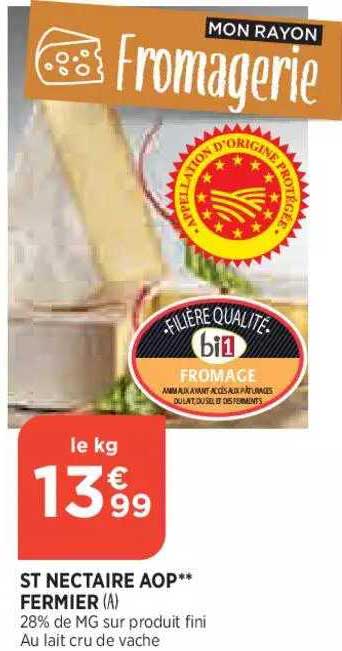 st nectaire aop fermier