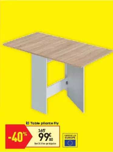 table pliante fly