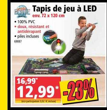 Tapis De Jeu à Led Globe