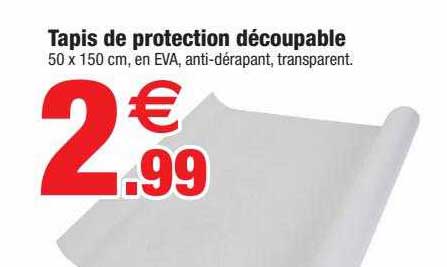 Tapis De Protection Découpable