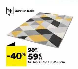 tapis last 160 x 230 cm