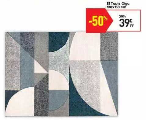 tapis olga 100 x 150 cm