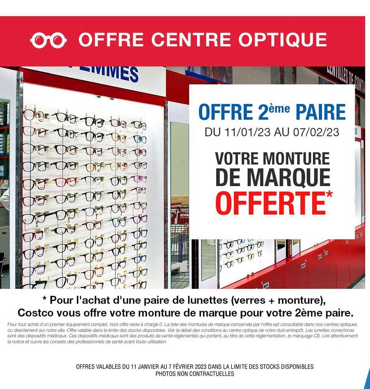 Offre Centre Optique