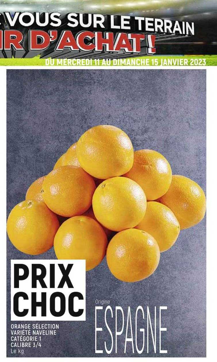 orange sélection variété naveline catégorie 1 calibre 3-4