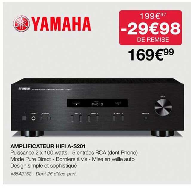 amplificateur hifi a-s201 yamaha