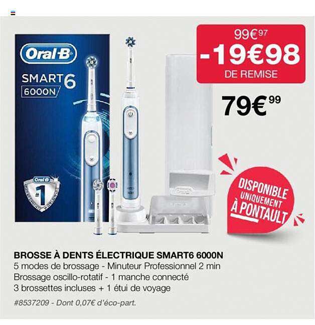 Brosse à Dents électrique Smart6 6000n Oral-b