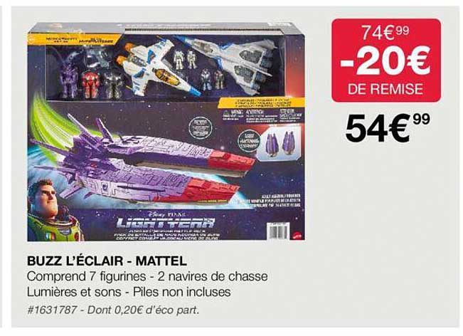 buzz l'éclair - mattel