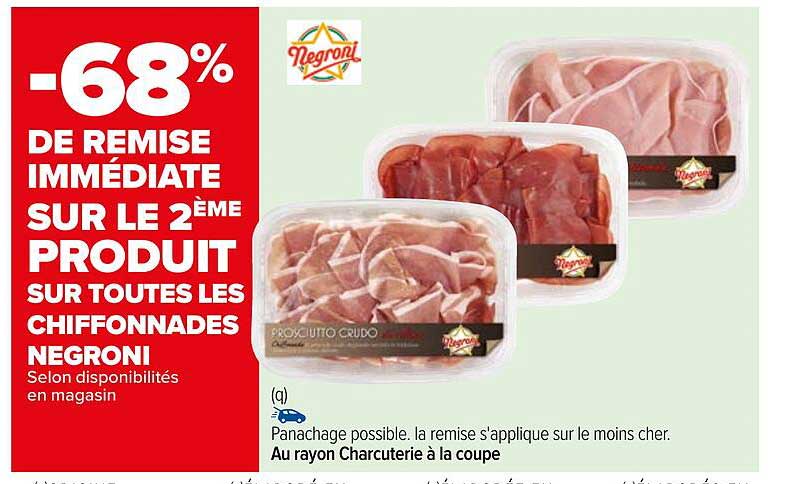 Chiffonnades Negroni