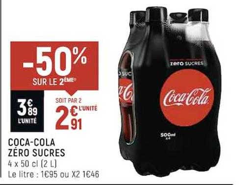 coca-cola zéro sucres