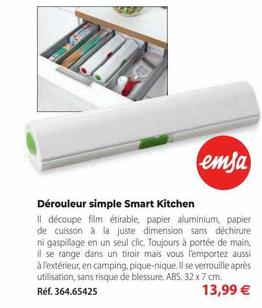 Dérouleur Simple Smart Kitchen Emsa