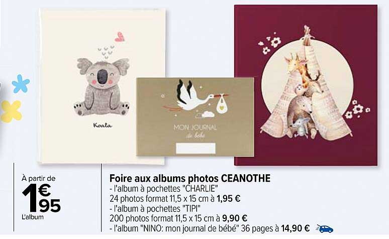 foire aux albums photos ceanothe