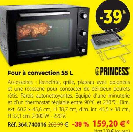 four à convection 55l princess