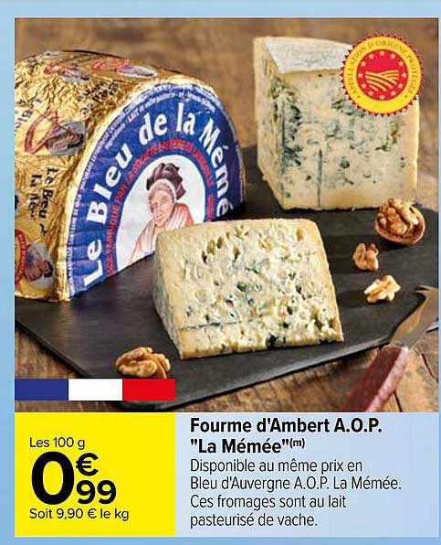 fourme d'ambert a.o.p. "la mémée"
