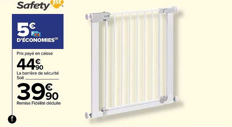 la barrière de sécurité safety 1st