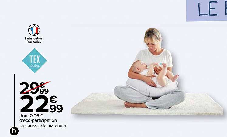 le coussin de maternité tex baby