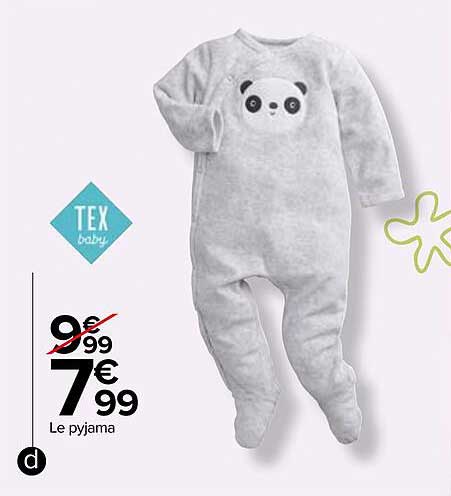 Le Pyjama Tex Baby