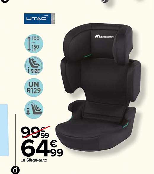 le siège-auto utac