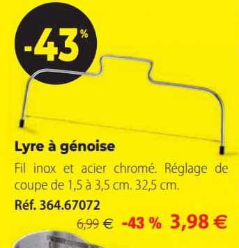 lyre à génoise