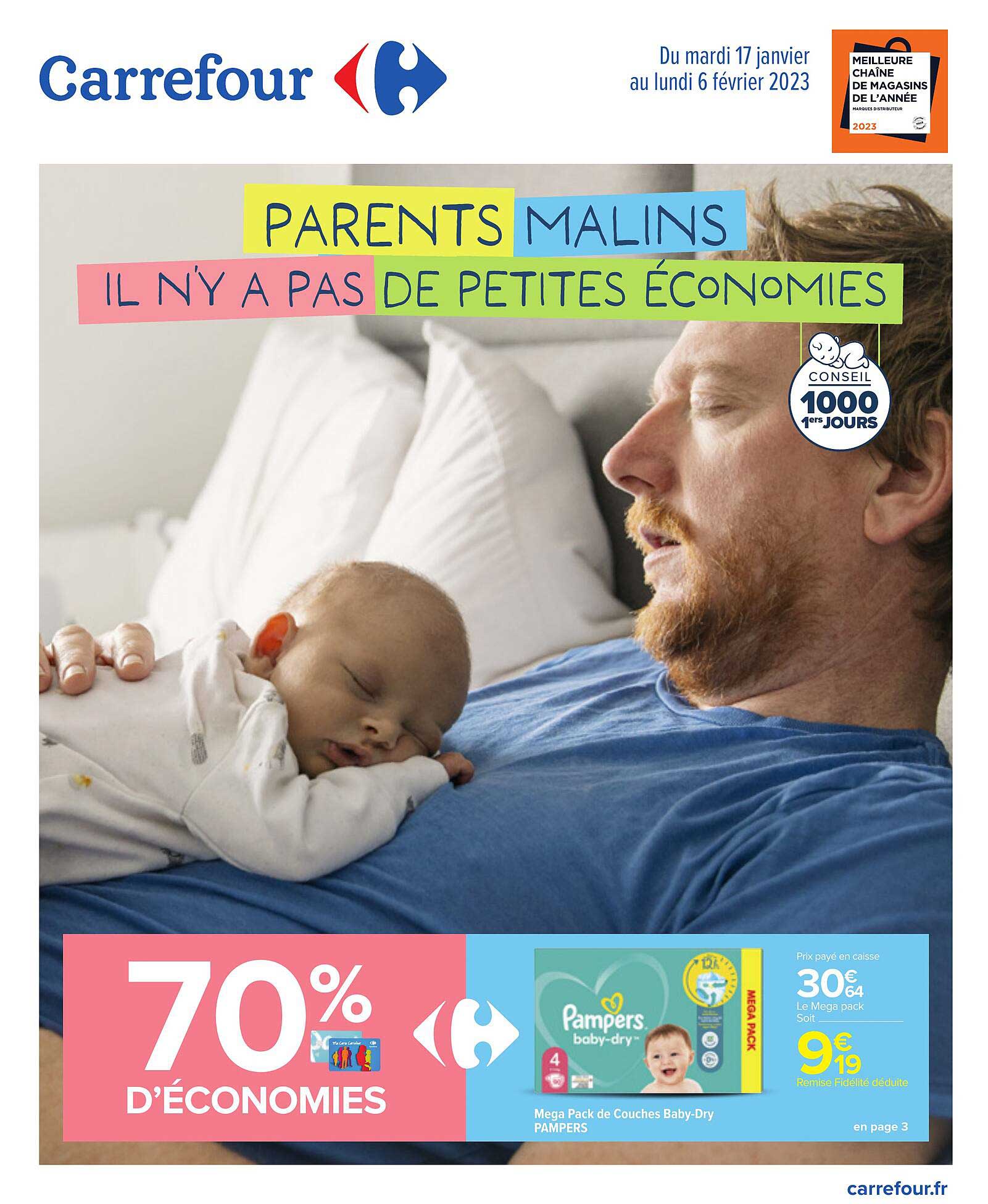 Mega Pack De Couches Baby-dry Pampers