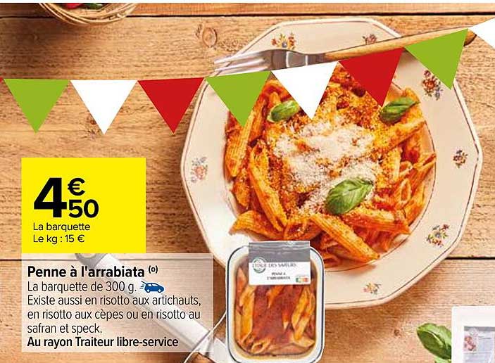 penne à l'arrabiata