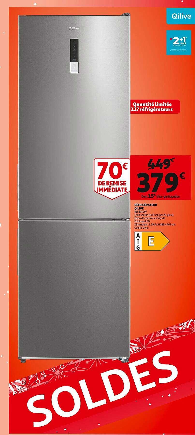 Réfrigérateur Qilive