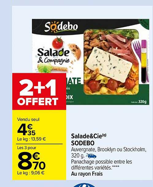 salade & cie sodebo