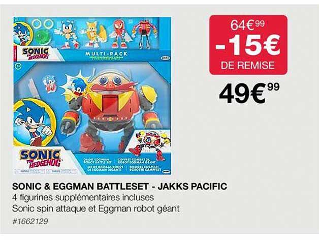 sonic & eggman battleset - jakks pacific