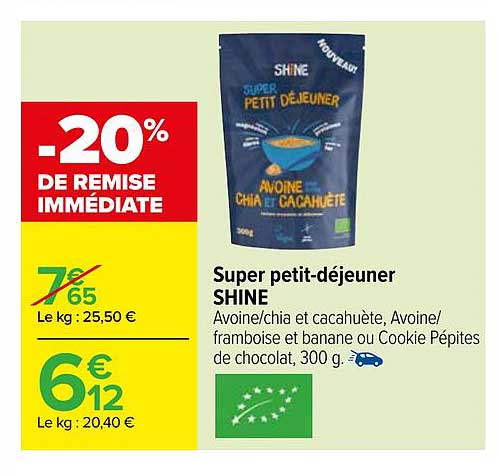 super petit-déjeuner shine
