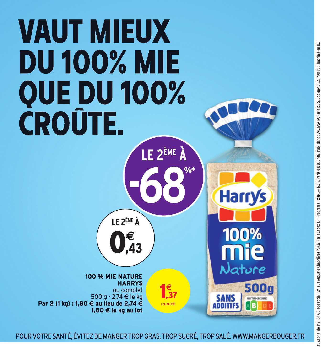 100% Mie Nature Harrys