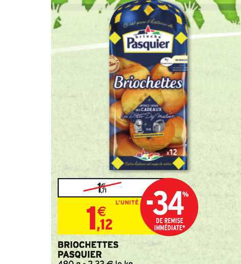 Briochettes Pasquier