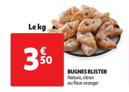 bugnes blister
