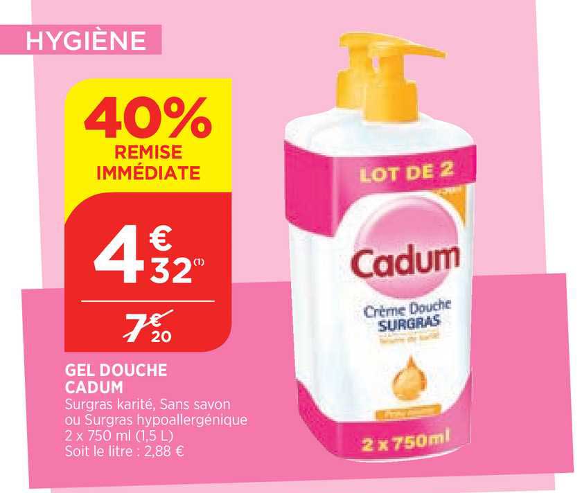 Gel Douche Cadum