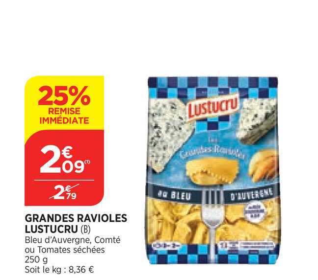 grandes ravioles lustucru