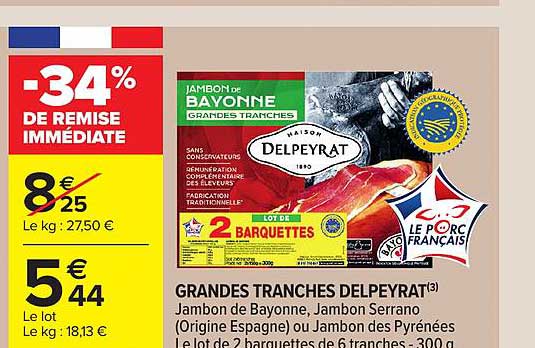 grandes tranches delpeyrat