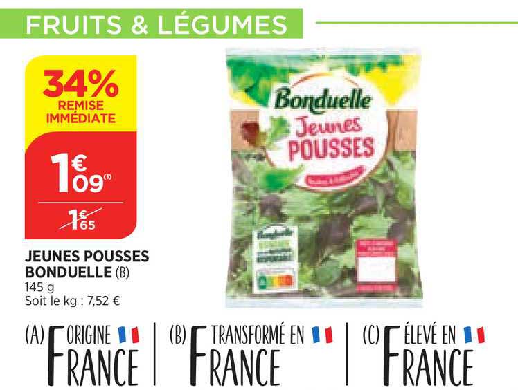 Jeunes Pousses Bonduelle