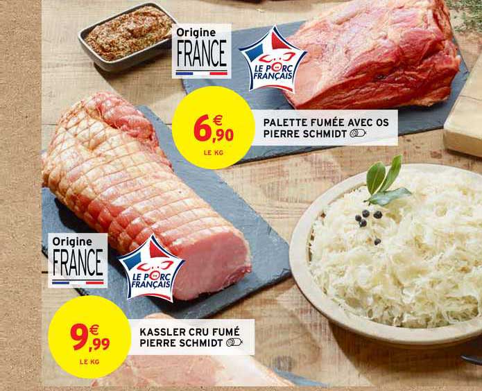 kassler cru fumé pierre schmidt