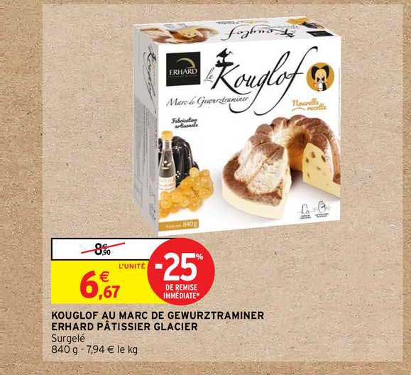 kouglof au marc de gewurztraminer erhard pâtissier glacier