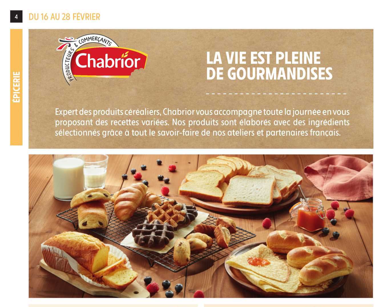 la vie est pleine de gourmandises chabrior