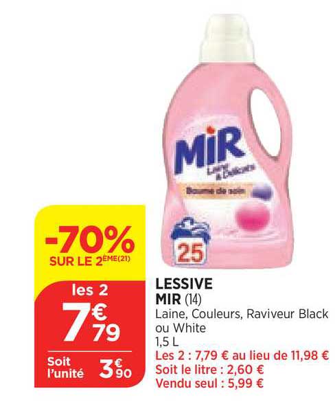 Lessive Mir
