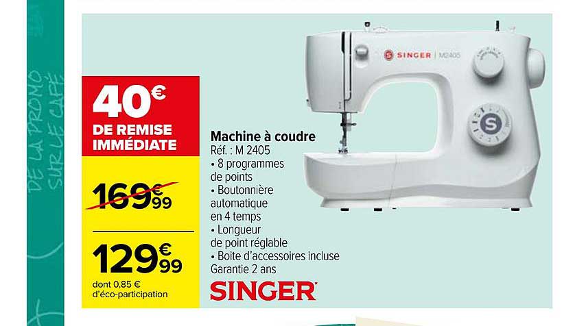 machine à coudre singer