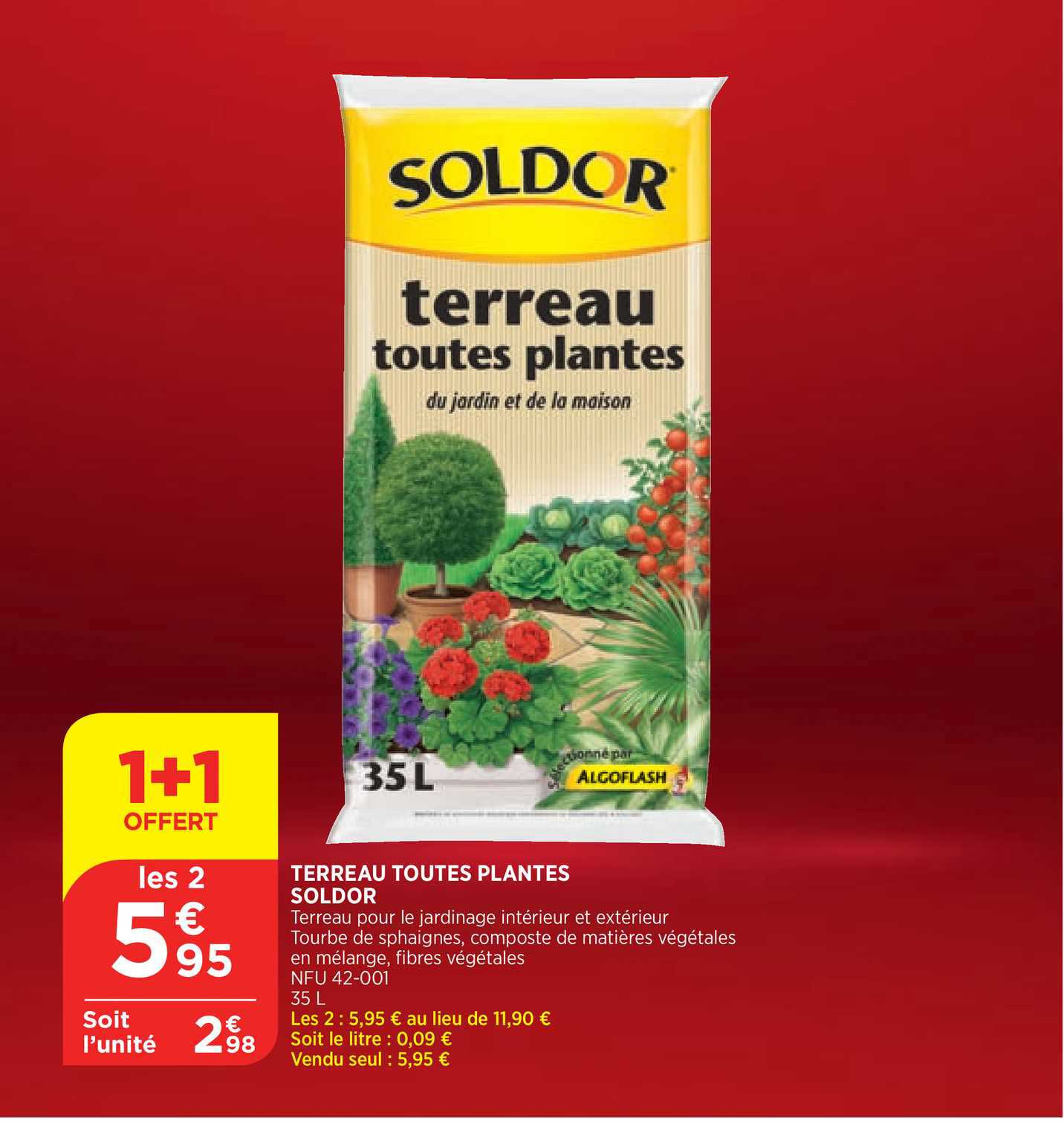 Terreau Toutes Plantes Soldor