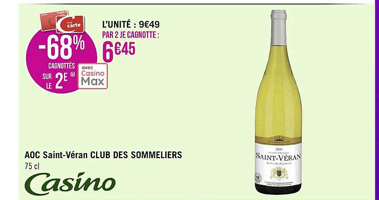aoc saint-véran club des sommeliers