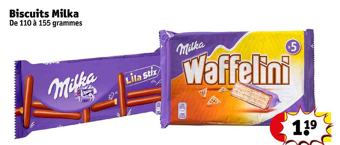 Biscuits Milka