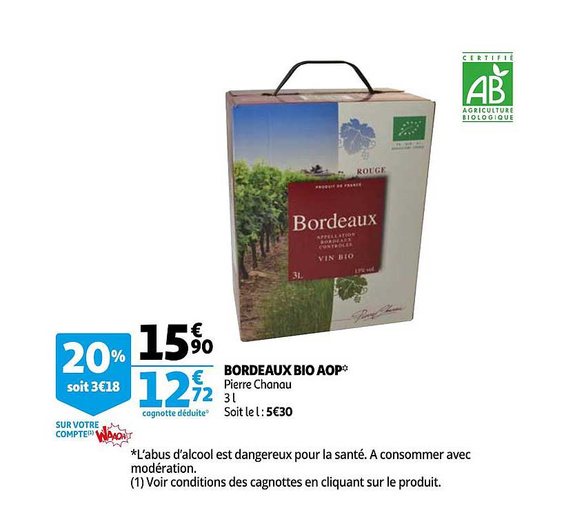 bordeaux bio aop pierre chanau