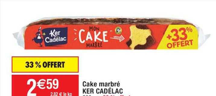 cake marbré ker cadélac