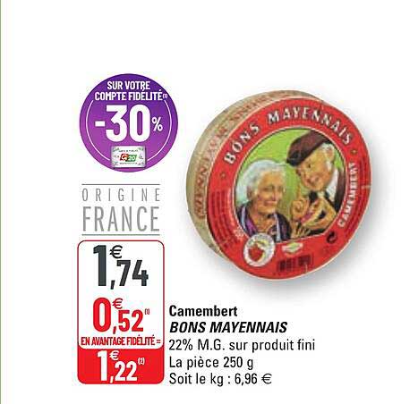 camembert bons mayennais