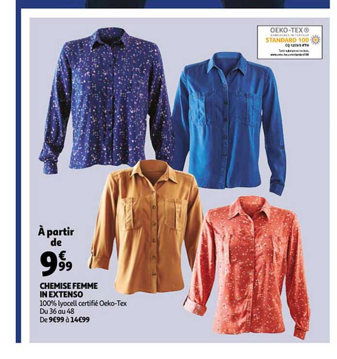 chemise femme in extenso