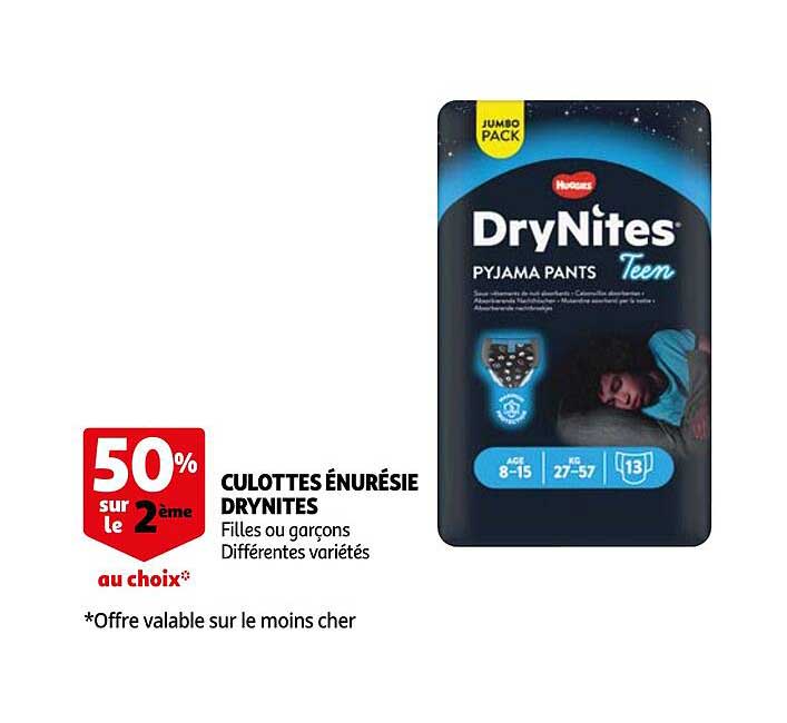 Culottes énurésie Drynites