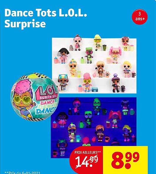 dance tots l.o.l. surprise