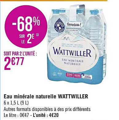 Eau Minérale Naturelle Wattwiller
